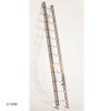 Bauer Ladder Aluminum Extension Ladder, 300 lb Load Capacity 22116